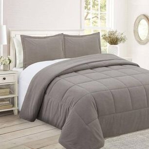 Plumon Andes Corduroy Beige 1.5 Plaza