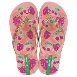 Sandalia Infantil Beige/rosa Garden Shine Ipanema