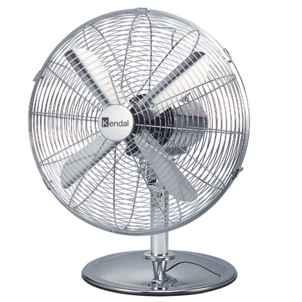 Ventilador De Mesa Kendal 16 Pulgadas Metal Cromado Zf-1616d-ii image number 0.0