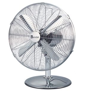 Ventilador De Mesa Kendal 16 Pulgadas Metal Cromado Zf-1616d-ii