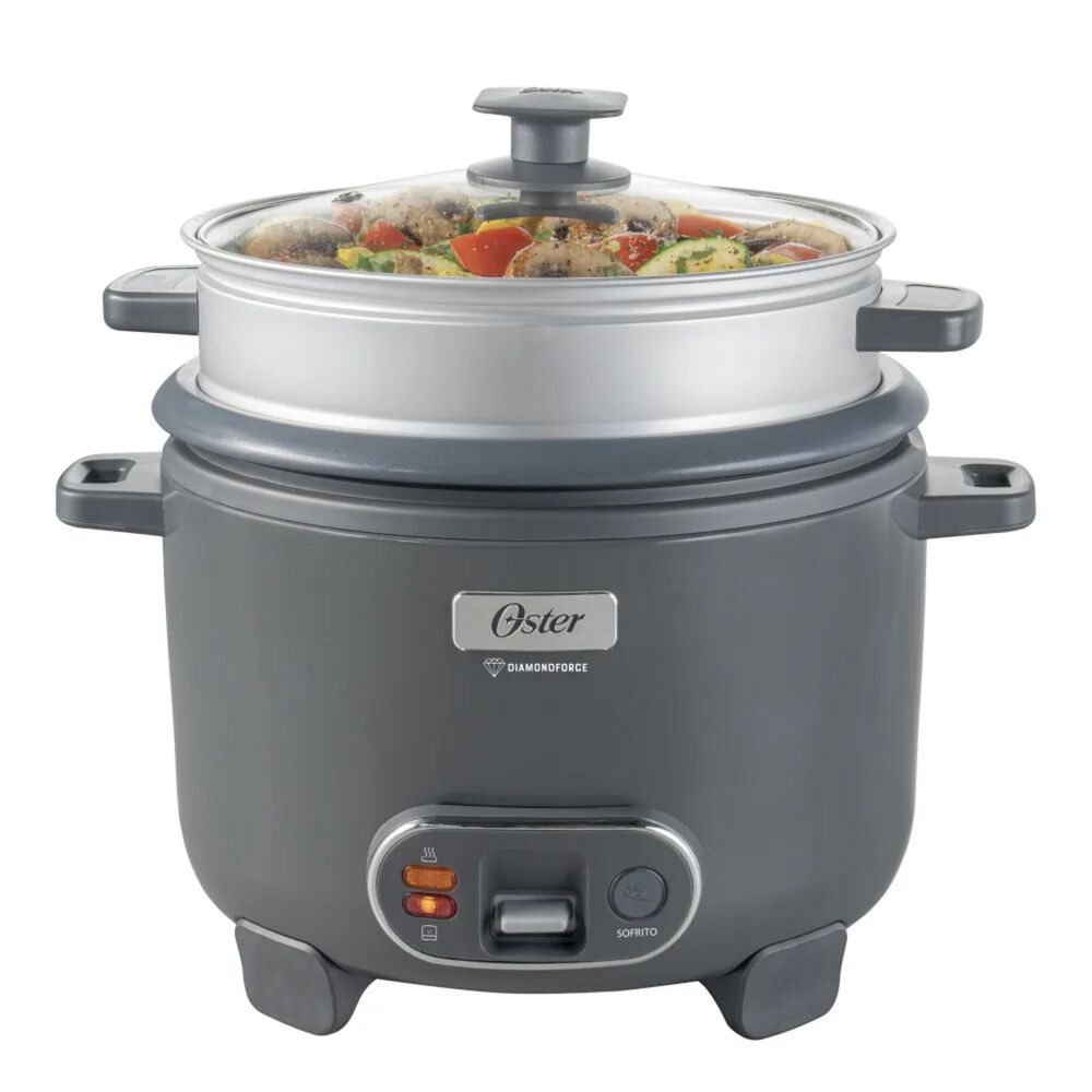 Arrocera Oster 12 Tazas Sofrito Y Vaporera Mod 2212406