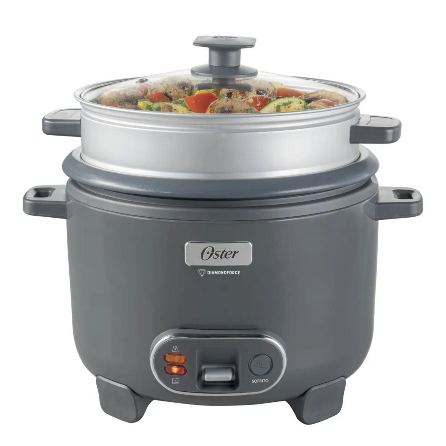 Arrocera Oster 12 Tazas Sofrito Y Vaporera Mod 2212406