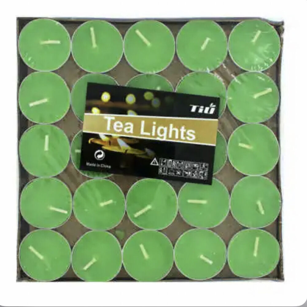 Set 50 Velas Decorativas Verdes image number 2.0