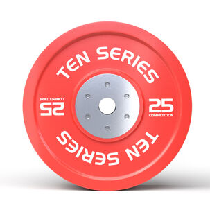 Disco Competici&oacute;n Bumper Ten Series 25 Kg