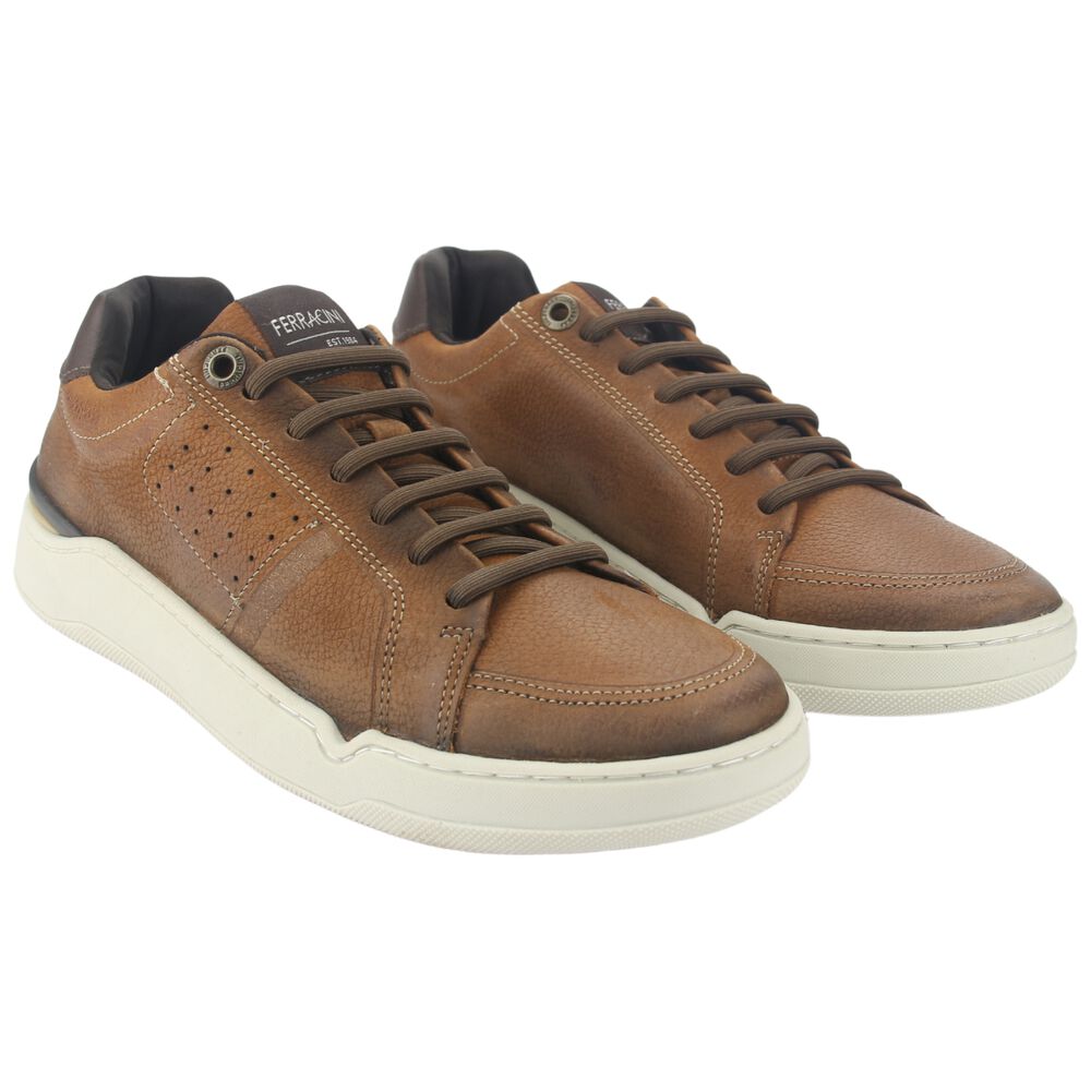 Zapatilla Ferracini Hombre 8787 Drop Camel Casual image number 4.0