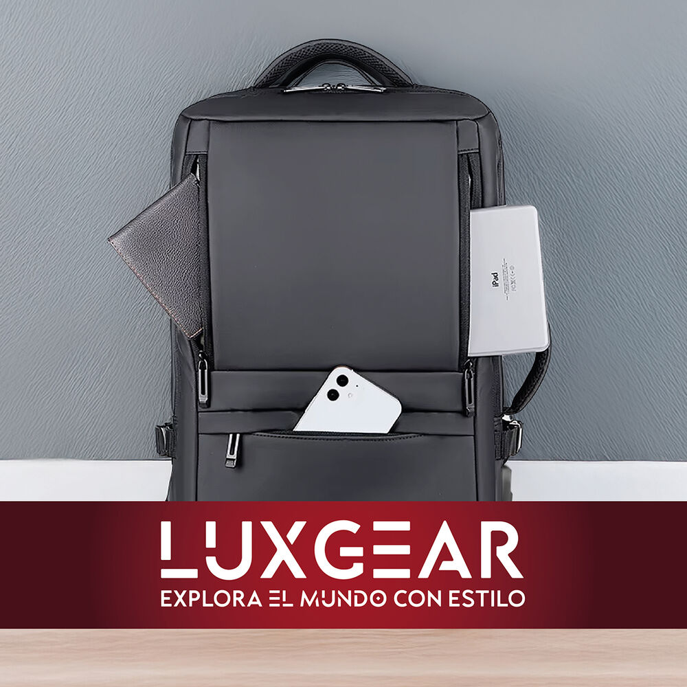 Mochila Maleta Viaje Cabina Luxgear Notebook Impermeable 48l image number 9.0