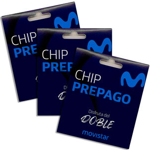 Chip De Línea Movistar 4gb + 400 Min Pack X100 Kit Mayorista