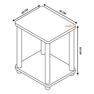 Mesa Centro Minimalista Madera Almacenamiento Espacio Reducido