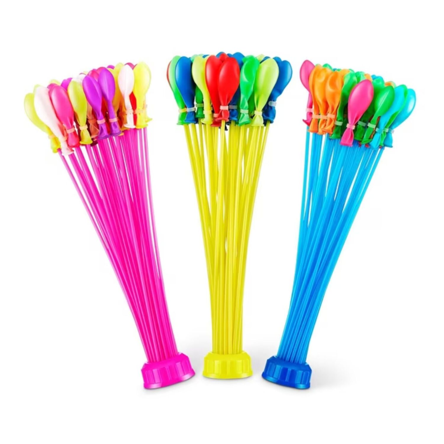 Pack 3 Racimos De Bombitas De Agua, Globos De Agua. Inflador image number 2.0