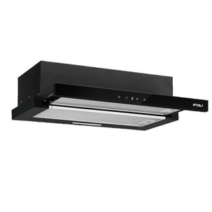 Campana City Black Bajo Mueble 60cm Fdv