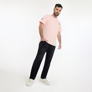 Polera Manga Corta Cuello Redondo Hombre The King's Polo Club