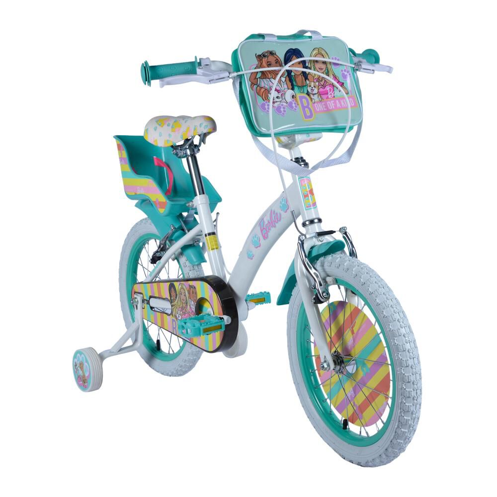 Bicicleta Infantil Bianchi Barbie 16 / Aro 16 image number 1.0