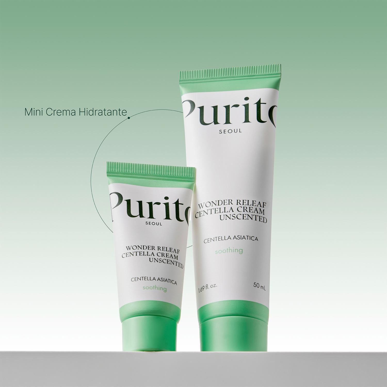 Mini Kit Viaje Centella 60ml Purito Wonder Releaf Sin Perfume image number 6.0
