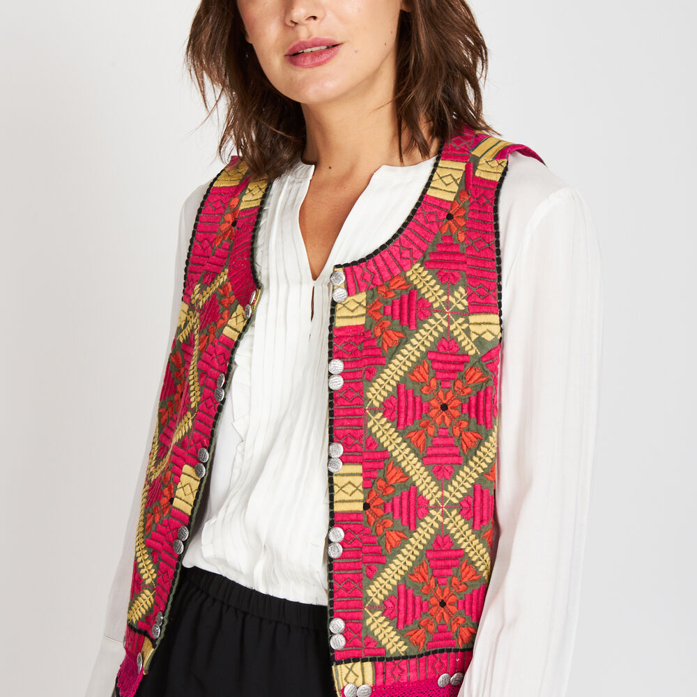 Chaleco Rapsodia Simha Nash Crudo image number 0.0