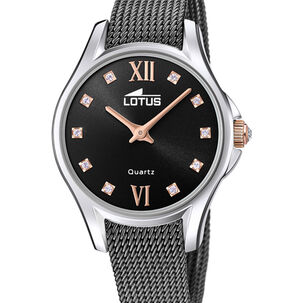 Reloj 18799/3 Lotus Negro Mujer Bliss