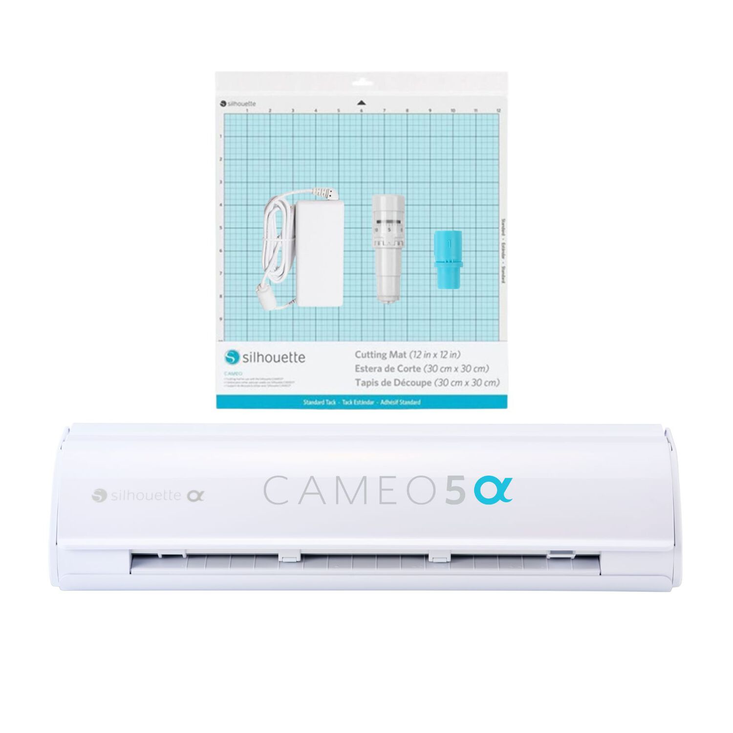 Kit Inicio Cameo 5 Alfa White + Estampadora 20cmx30cm + Impresora Epson F170 image number 2.0