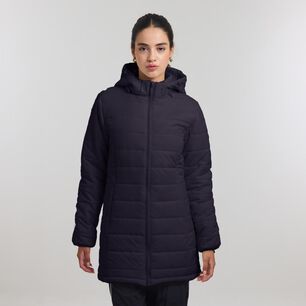 Parka Básica Regular Cuello Alto Con Capucha Mujer Freedom