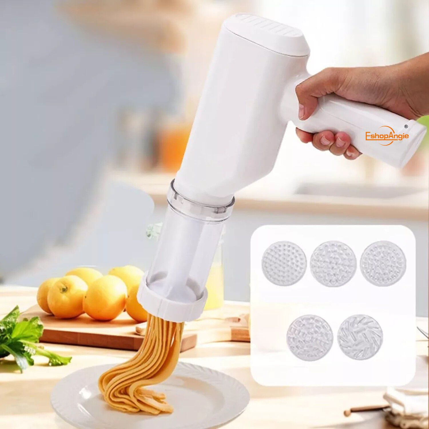 M&aacute;quina El&eacute;ctrica Usb Para Hacer Fideos R&aacute;pido Y F&aacute;cil image number 2.0