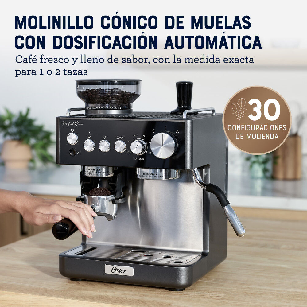 Cafetera Espresso Oster Perfect Brew Bvstem7301 image number 5.0