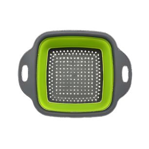 Colador Escurridor De Silicona 29x21cm Plegable Multiuso