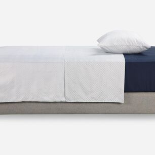 Juego De S&aacute;banas Rosen Microfibra Fred Navy / 1.5 Plazas