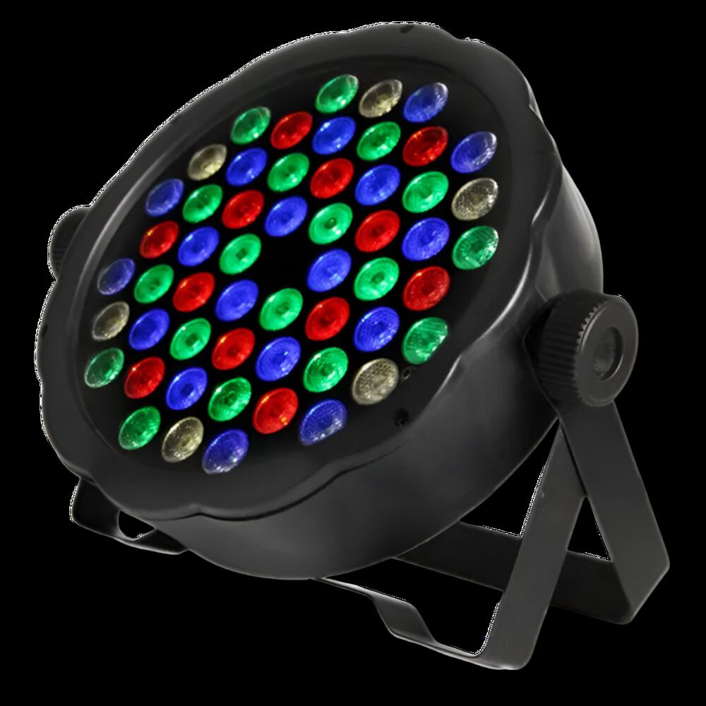 Foco De Luces Para Fiesta 54 Led Rgbw 160w High Power Dmx512 image number 0.0