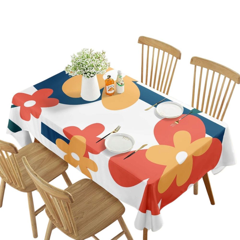 Mantel De Mesa Rectangular Estampado Medida 140cm X 220cm Me1-8 image number 0.0