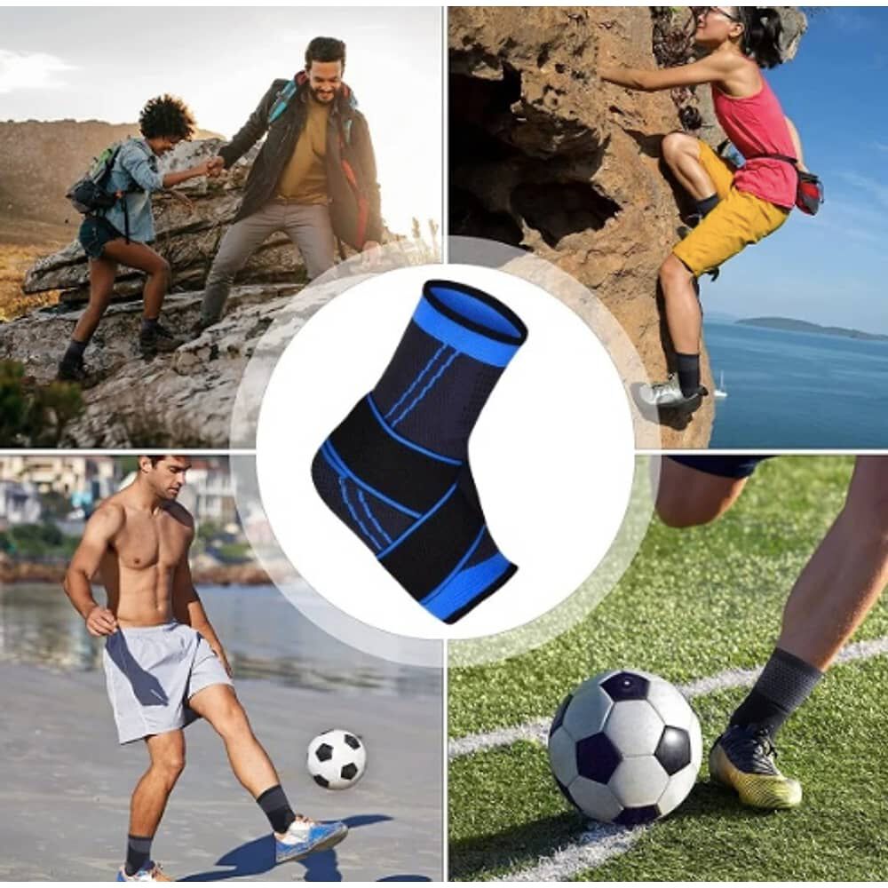 Tobillera Venda Elastica Ortopedica Compresi&oacute;n Dolor Tobillo image number 2.0