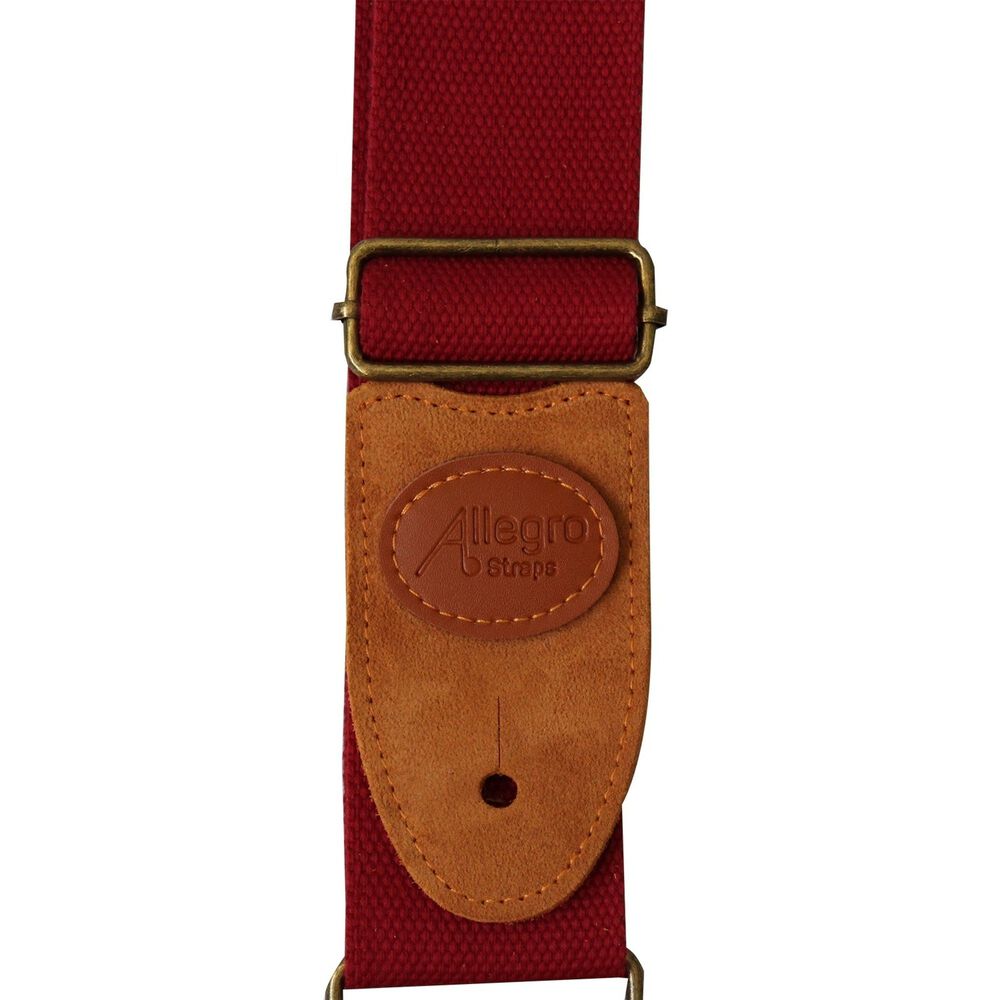 Correa Para Guitarra O Bajo Allegro Red All-co-rd image number 0.0