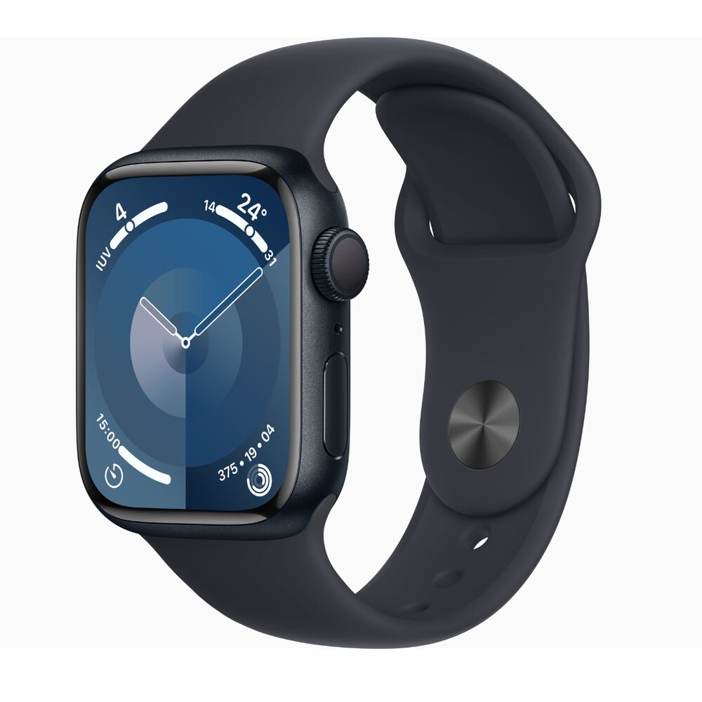 Apple Watch Series 9 (41mm, Gps)- Caja De Aluminio Negro Reacondicionado image number 1.0