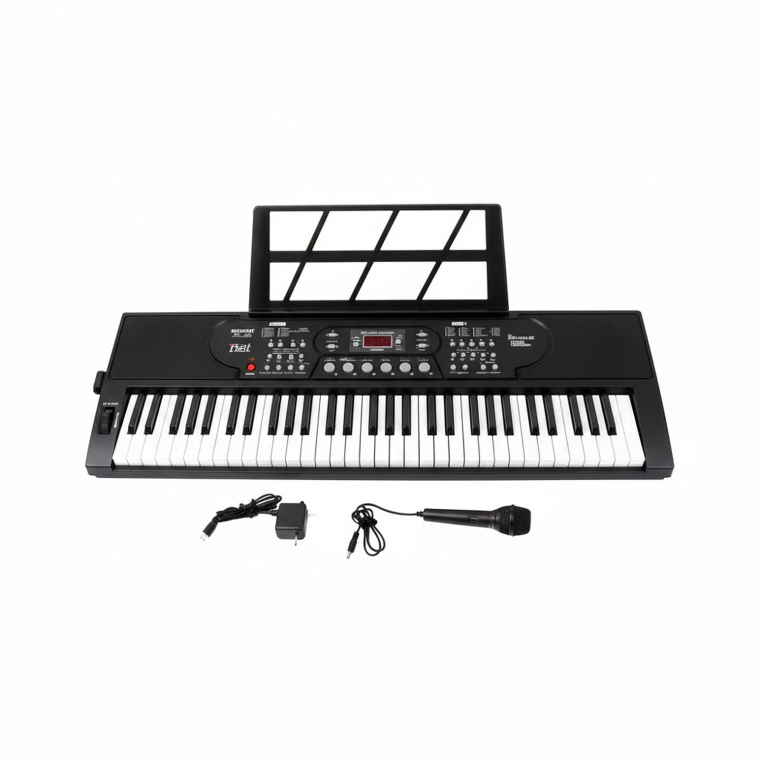 Teclado 61 Teclas Piano Mls 6639 Musical Con Microfono image number 3.0