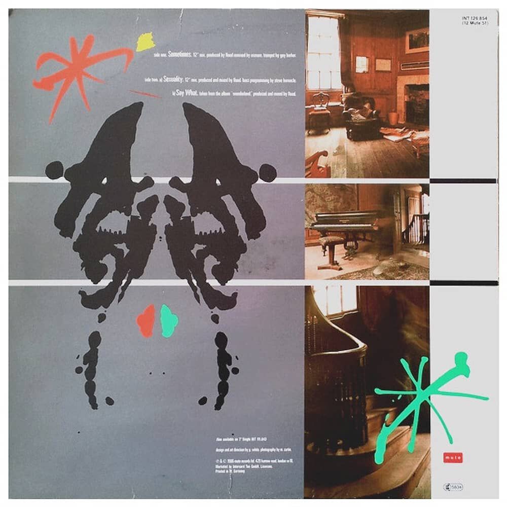 Erasure - Sometimes | 12" Maxi Single Usado image number 1.0