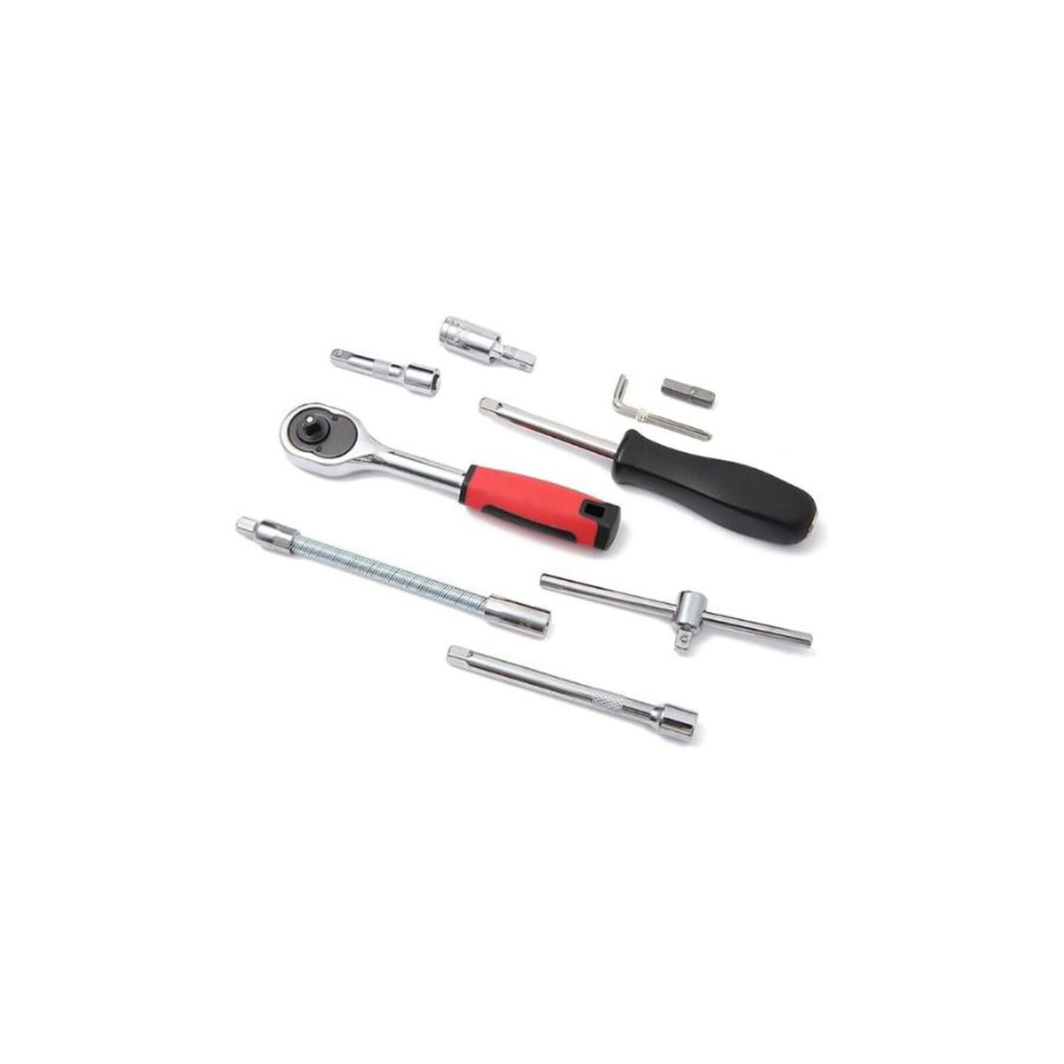 Juego Estuche De Llaves Trinquete Dados Por 46pcs Puntas Metricas image number 3.0