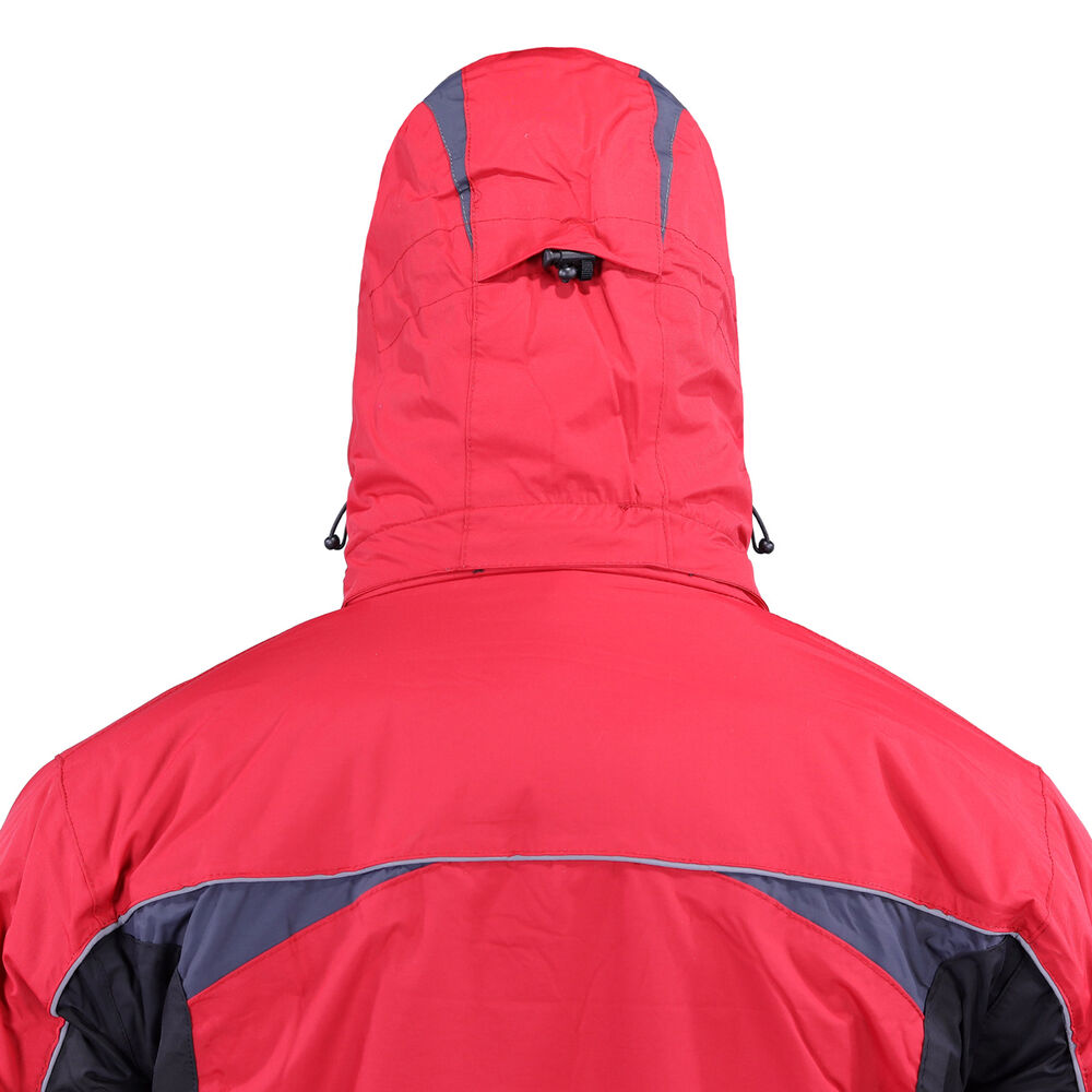 Parka Hombre 3 En 1 Rojo/negro Z-0400 image number 7.0