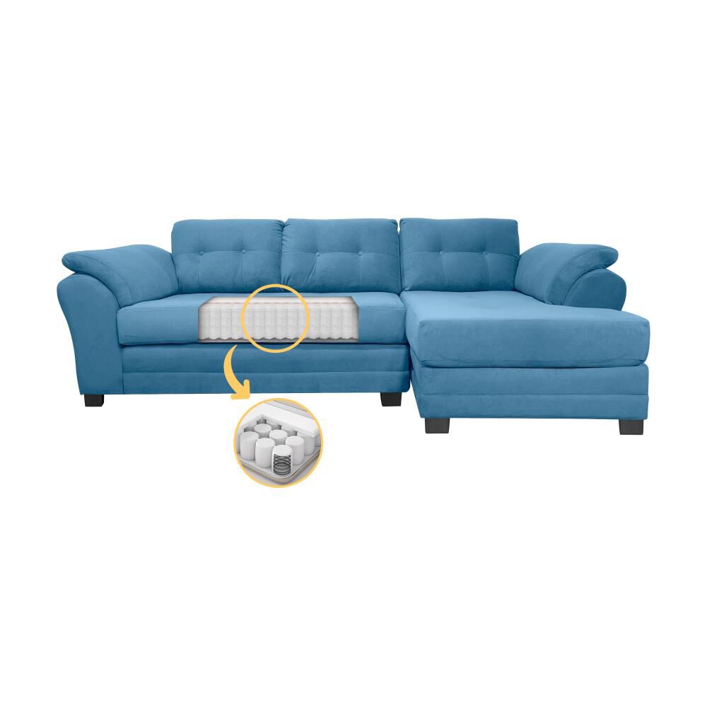 Sofá Seccional Living Factory New Samy Derecho / 4 Cuerpos image number 2.0