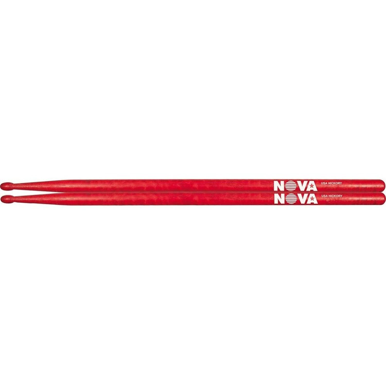 Baqueta Vic Firth 7a Nova Punta De Madera Rojas image number 1.0