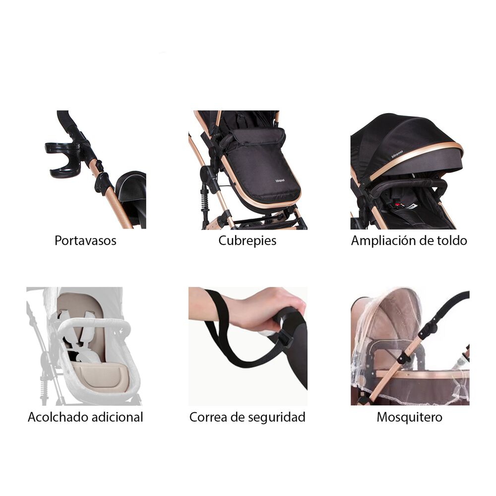 Coche Travel System Atlas Grey image number 7.0