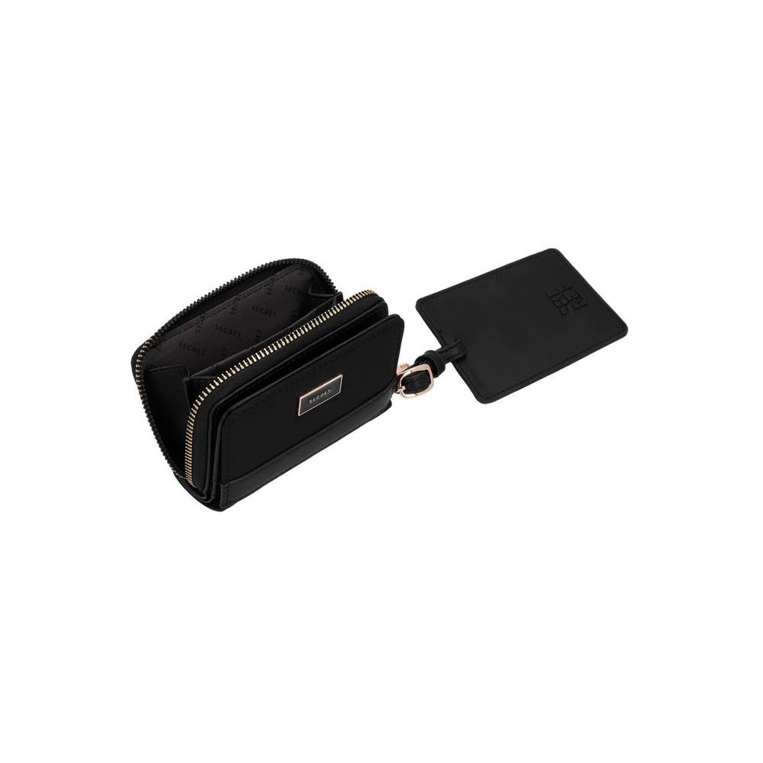 Billetera Secret Lucerna St6 S Negro image number 3.0