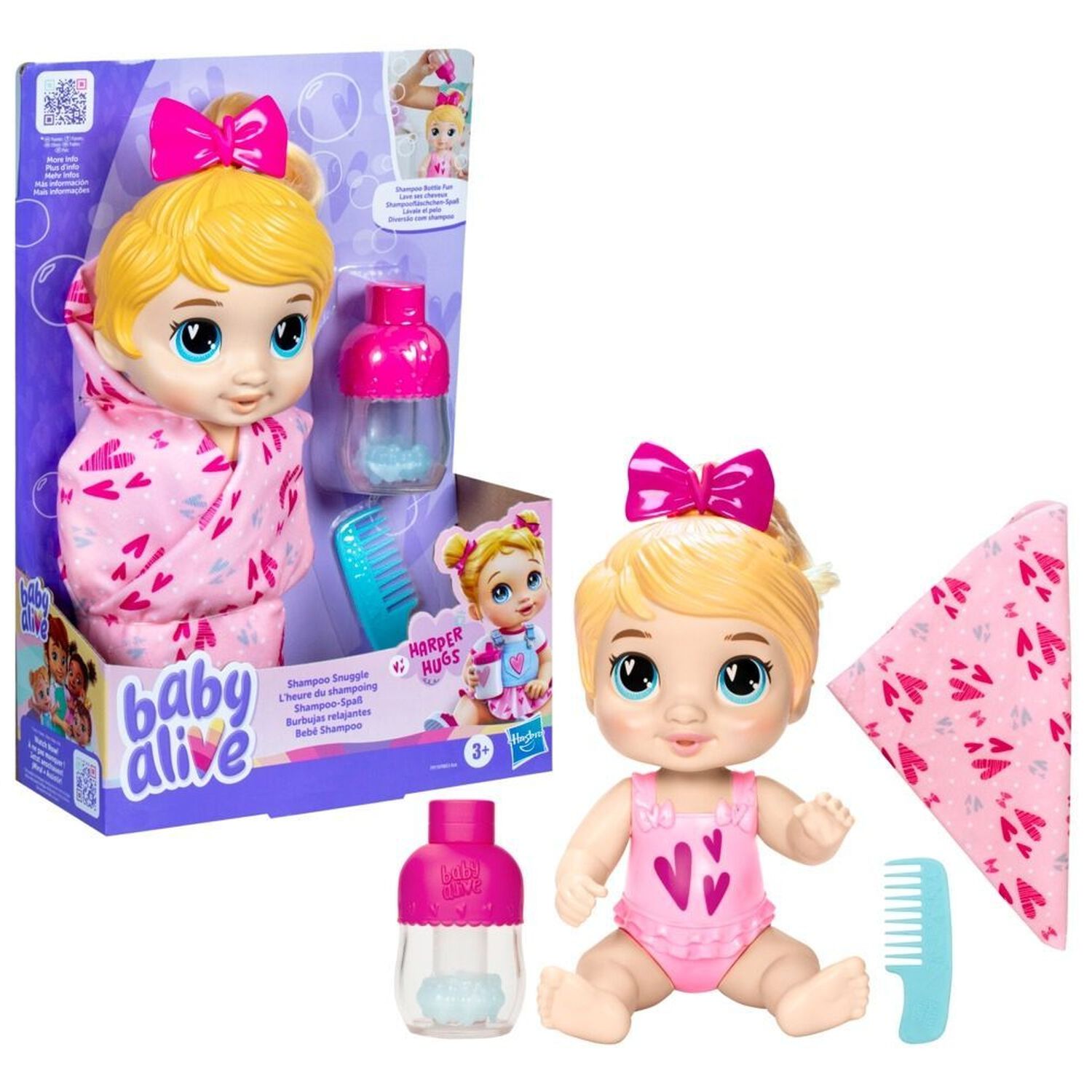 Mu&ntilde;eca Baby Alive Harper Hugs image number 3.0