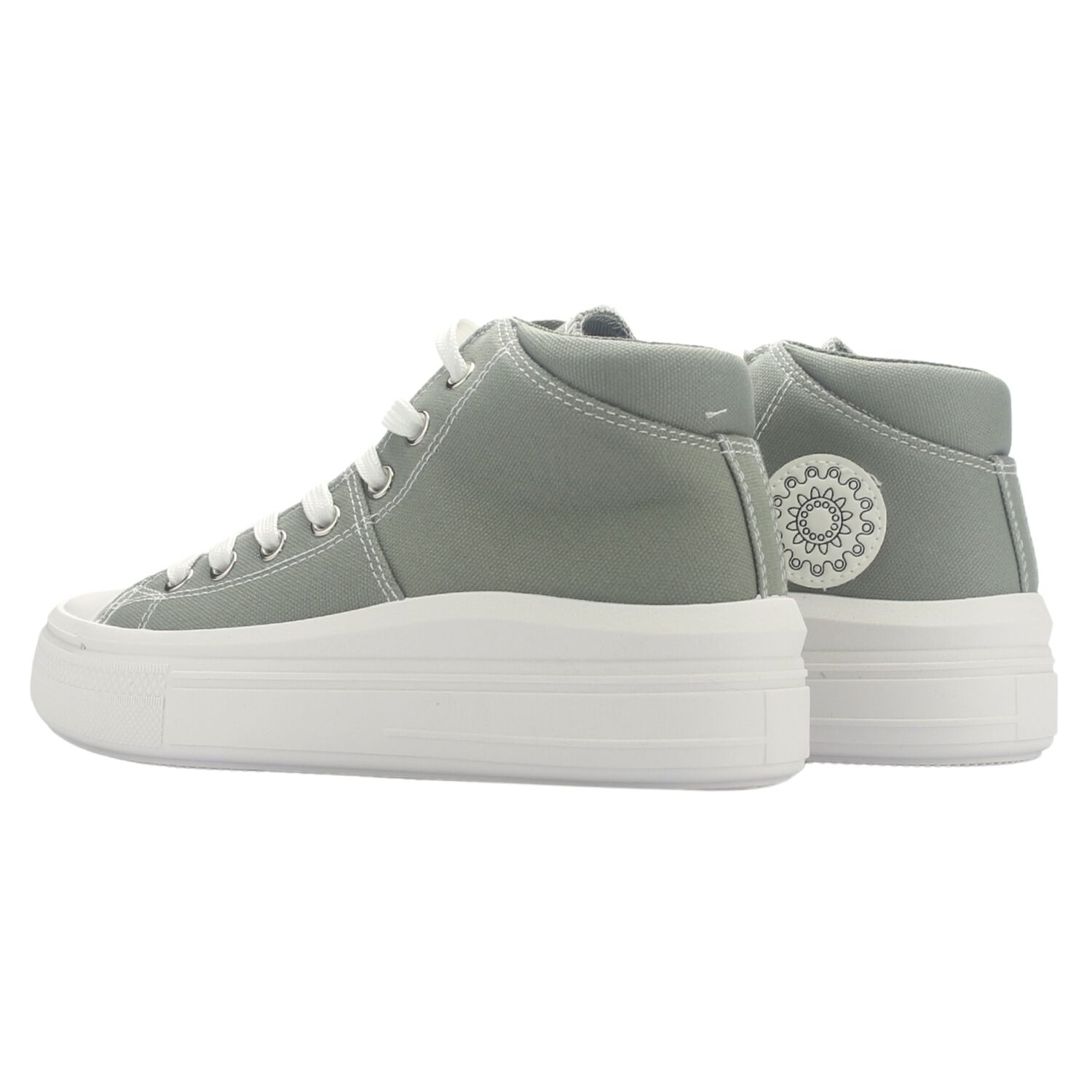 Zapatilla Chalada Mujer Clu-15 Oliva Urbano image number 5.0