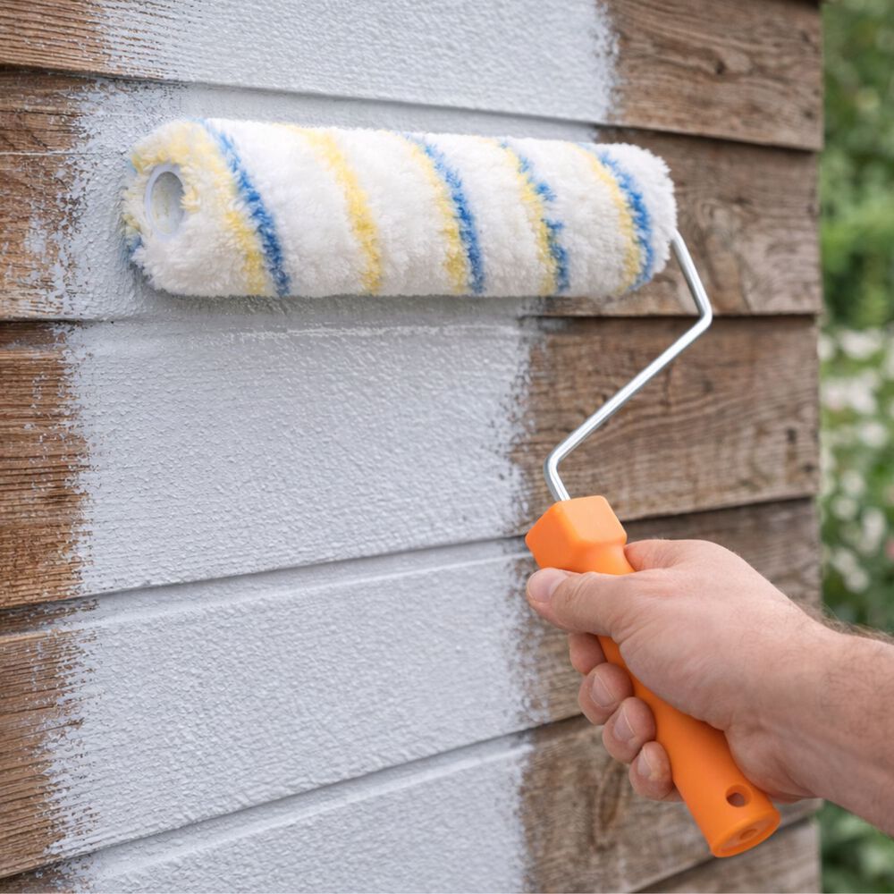 Rodillo Chiporro Mango Plastico 26x35cm Para Pintura Pintar image number 1.0