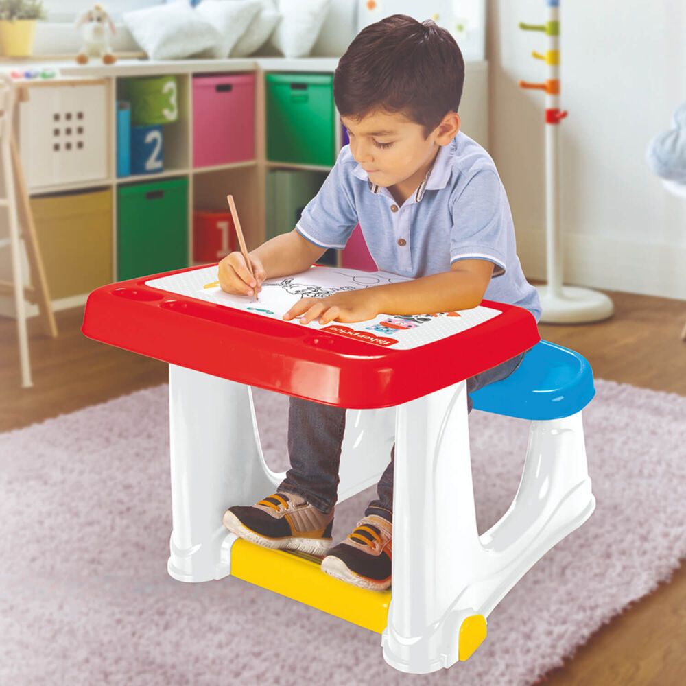 Mesa Escritorio Con Asiento Infantil 74x64x50cm Fisher Price image number 2.0
