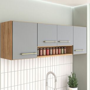 Mueble De Cocina Aereo Vekkahome Alba / 4 Puertas
