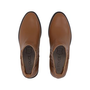 Botin Casual Mujer Caf&eacute; Aura Police