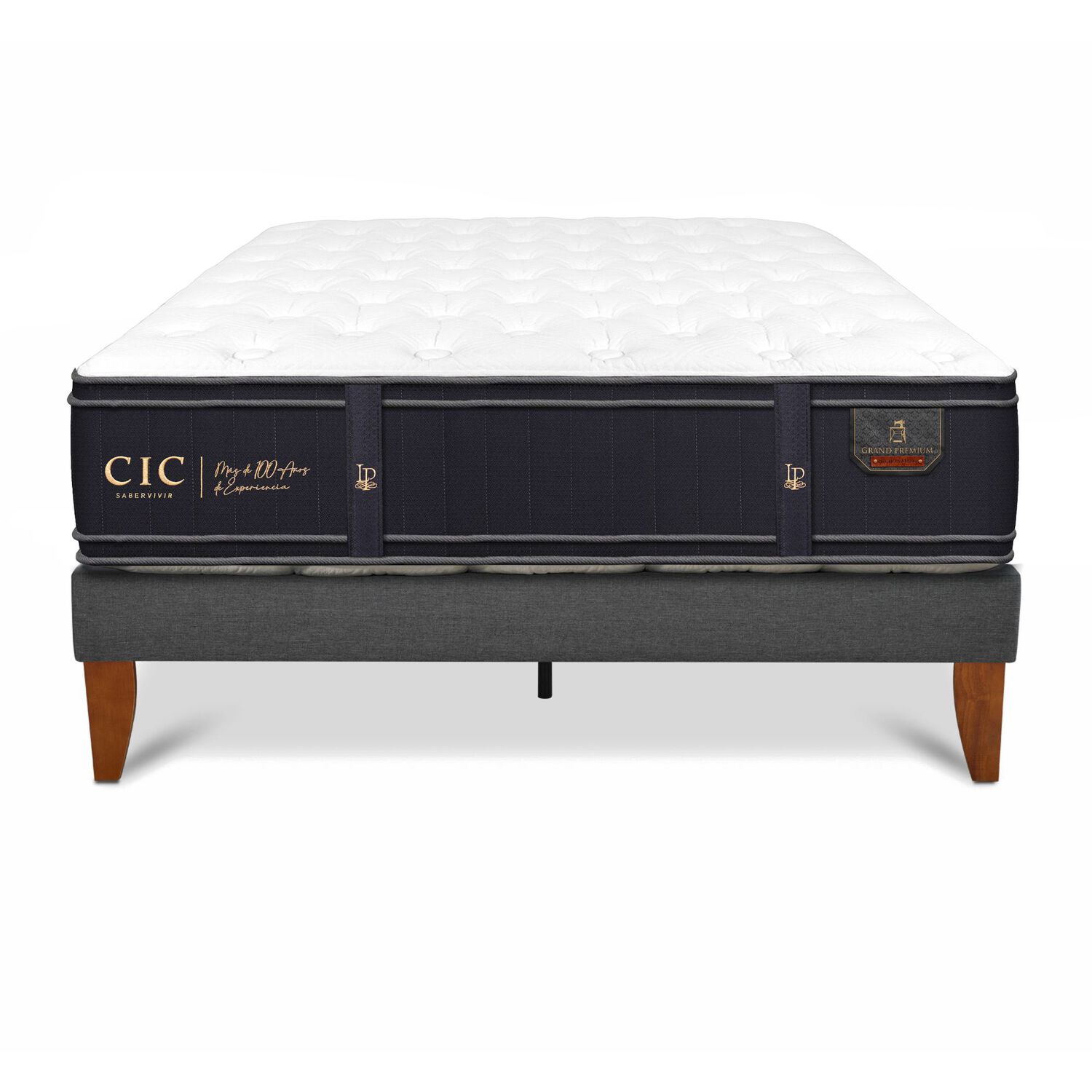 Cama Europea Cic Grand Premium / 2 Plazas / Base Normal image number 0.0