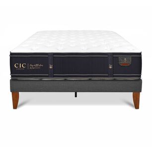 Cama Europea Cic Grand Premium / 2 Plazas / Base Normal