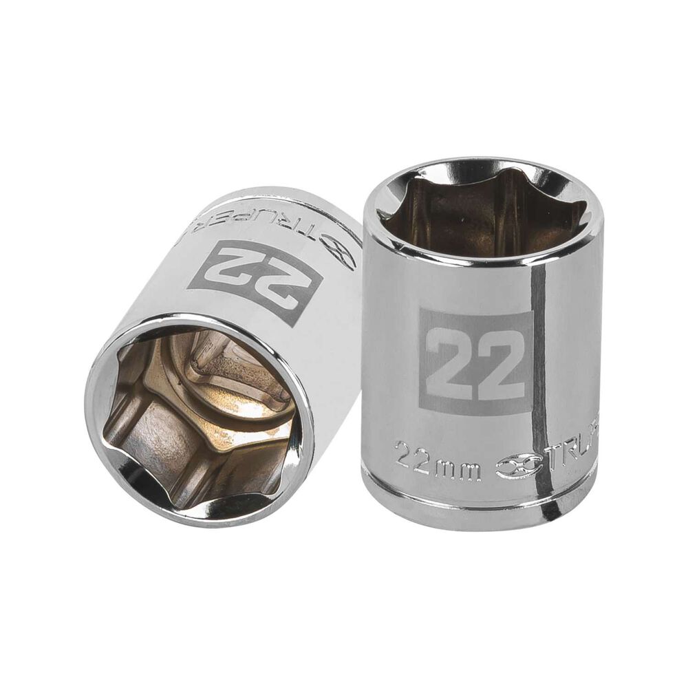 Dado Hexagonal Milimetrico Cuadrante 1/2" 22mm - Truper image number 0.0
