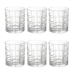 Set De 6 Vasos Bajos 350ml Modelo Glasgow Jugos Bebidas
