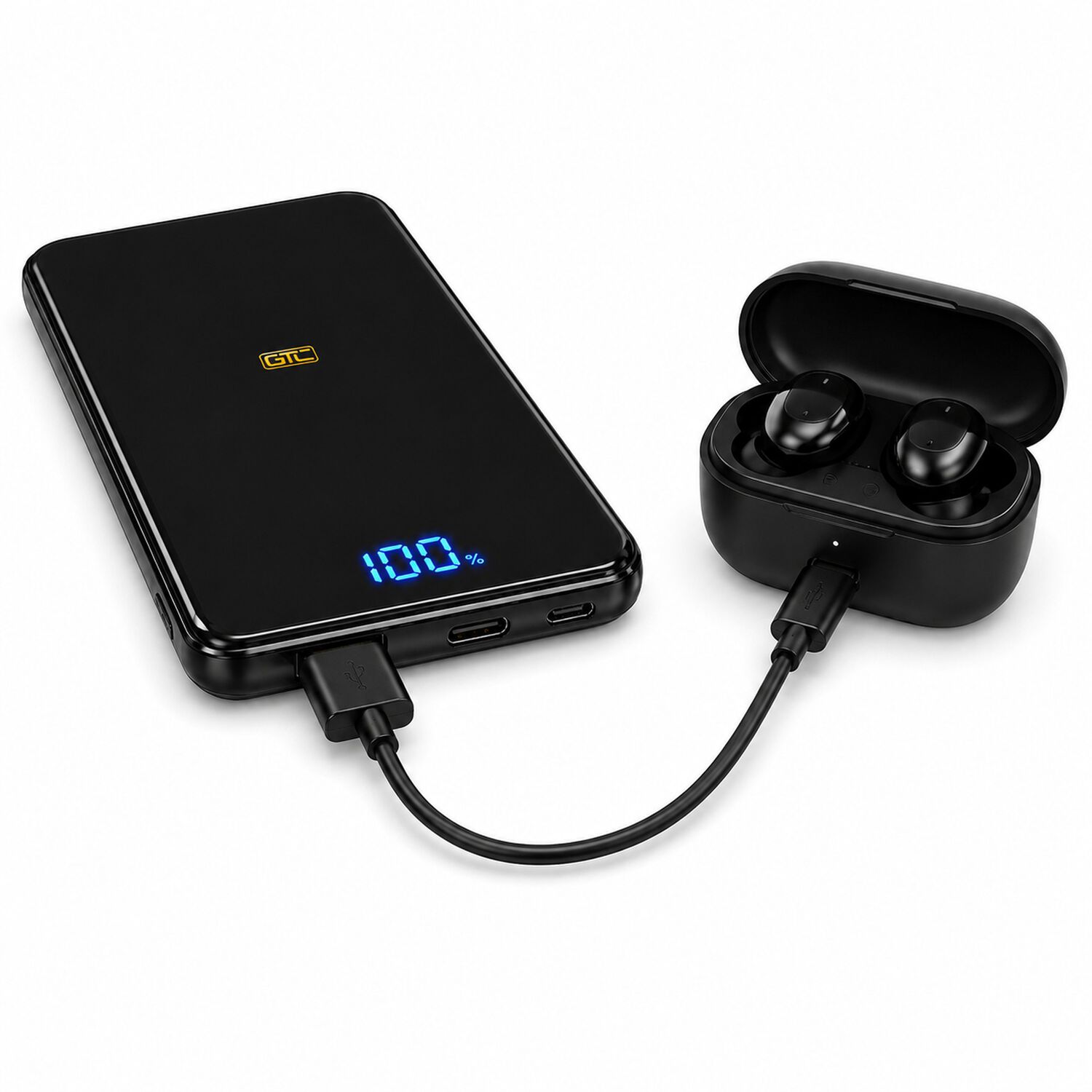 Powerbank Ultra Delgada De Carga Rapida 10.000mah image number 4.0