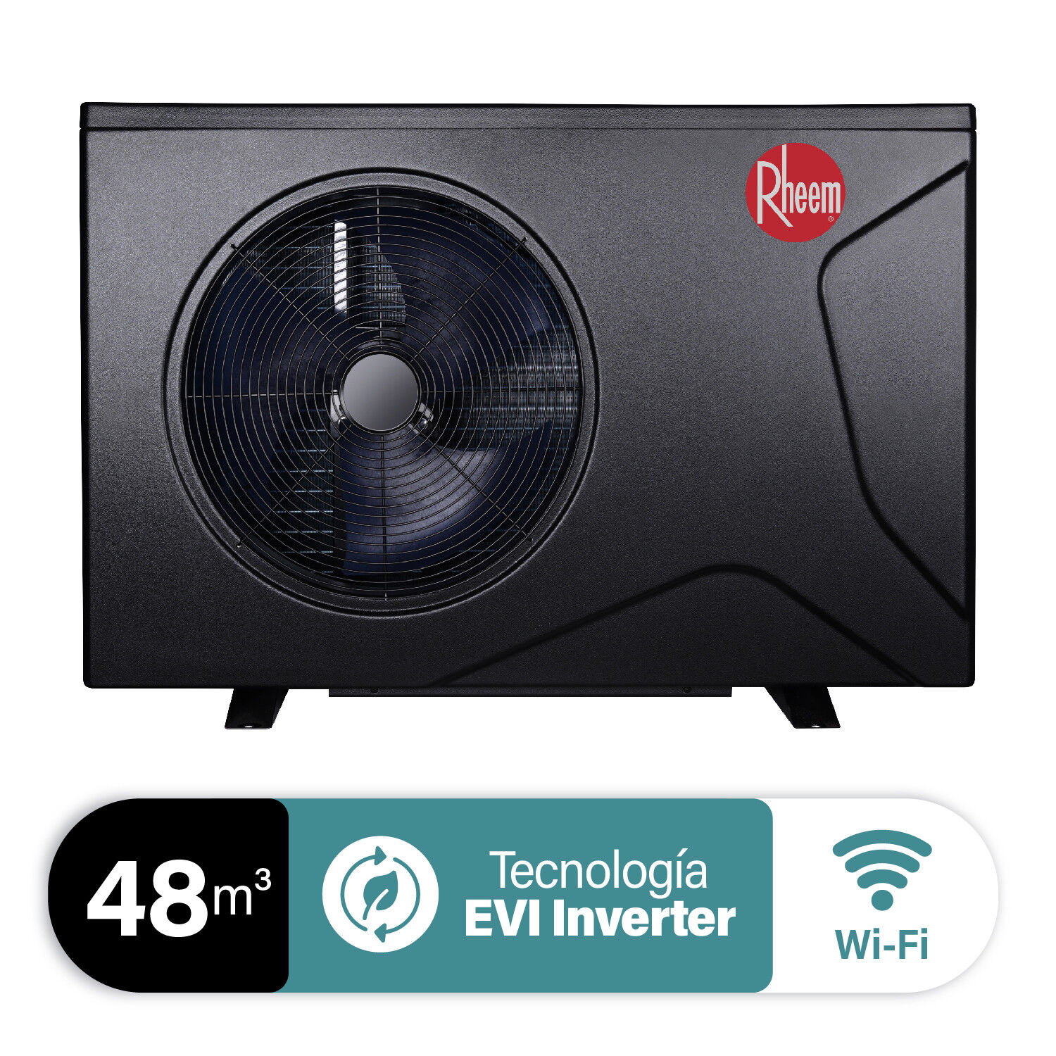 Bomba De Calor Piscina Inverter Crosswind 48m3 Rheem Wifi image number 1.0